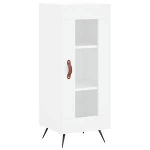 Skříň highboard bílá 34,5 x 34 x 180 cm kompozitní dřevo - obrázek 7