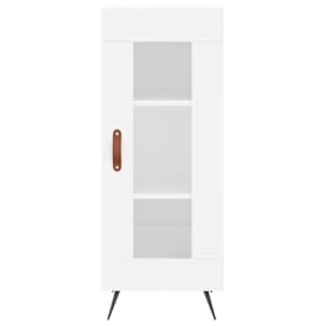 Skříň highboard bílá 34,5 x 34 x 180 cm kompozitní dřevo - obrázek 8