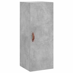 Skříň highboard betonově šedá 34,5x34x180 cm kompozitní dřevo - obrázek 5