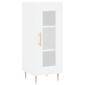 Skříň highboard bílá 34,5 x 34 x 180 cm kompozitní dřevo - obrázek 5