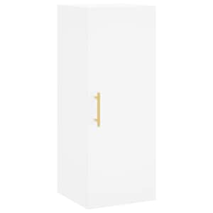 Skříň highboard bílá 34,5 x 34 x 180 cm kompozitní dřevo - obrázek 7