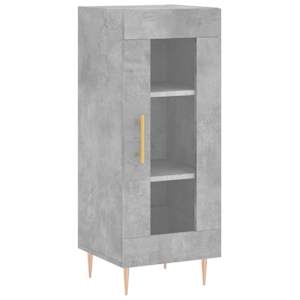 Skříň highboard betonově šedá 34,5x34x180 cm kompozitní dřevo - obrázek 5