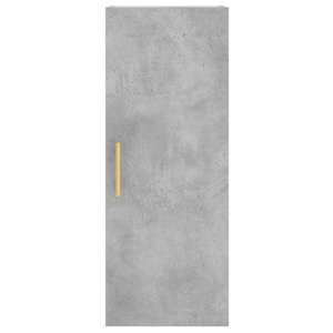 Skříň highboard betonově šedá 34,5x34x180 cm kompozitní dřevo - obrázek 8