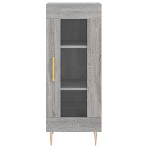 Skříň highboard šedá sonoma 34,5 x 34 x 180 cm kompozitní dřevo - obrázek 6
