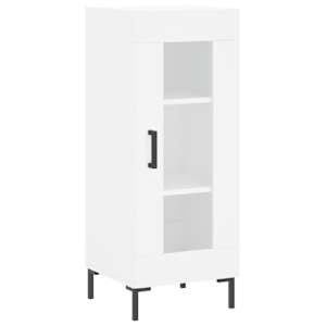 Skříň highboard bílá 34,5 x 34 x 180 cm kompozitní dřevo - obrázek 5