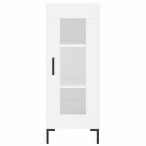 Skříň highboard bílá 34,5 x 34 x 180 cm kompozitní dřevo - obrázek 6