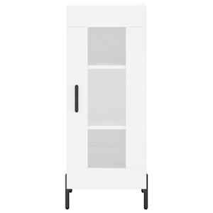 Skříň highboard bílá 34,5 x 34 x 180 cm kompozitní dřevo - obrázek 6
