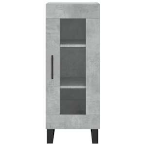 Skříň highboard betonově šedá 34,5x34x180 cm kompozitní dřevo - obrázek 6