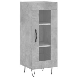 Skříň highboard betonově šedá 34,5x34x180 cm kompozitní dřevo - obrázek 5