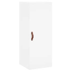 Skříň highboard bílá 34,5 x 34 x 180 cm kompozitní dřevo - obrázek 5