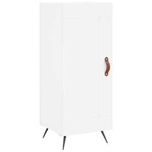 Skříň highboard bílá 34,5 x 34 x 180 cm kompozitní dřevo - obrázek 7