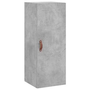 Skříň highboard betonově šedá 34,5x34x180 cm kompozitní dřevo - obrázek 5