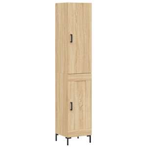 Skříň highboard dub sonoma 34,5 x 34 x 180 cm kompozitní dřevo - obrázek 2