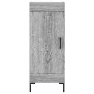 Skříň highboard šedá sonoma 34,5 x 34 x 180 cm kompozitní dřevo - obrázek 8