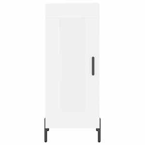 Skříň highboard bílá 34,5 x 34 x 180 cm kompozitní dřevo - obrázek 6