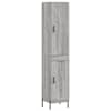 vidaXL k&otilde;rge kapp, hall Sonoma tamm, 34,5x34x180 cm, tehispuit