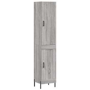 vidaXL k&otilde;rge kapp, hall Sonoma tamm, 34,5x34x180 cm, tehispuit