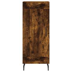Skříň highboard kouřový dub 34,5 x 34 x 180 cm kompozitní dřevo - obrázek 6