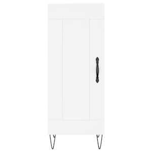 Skříň highboard bílá 34,5 x 34 x 180 cm kompozitní dřevo - obrázek 8