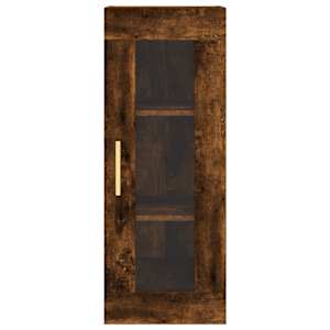 Skříň highboard kouřový dub 34,5 x 34 x 180 cm kompozitní dřevo - obrázek 6