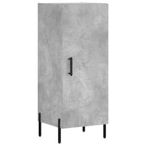 Skříň highboard betonově šedá 34,5x34x180 cm kompozitní dřevo - obrázek 5