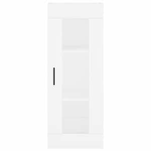 Skříň highboard bílá 34,5 x 34 x 180 cm kompozitní dřevo - obrázek 6