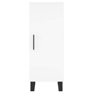 Skříň highboard bílá 34,5 x 34 x 180 cm kompozitní dřevo - obrázek 8