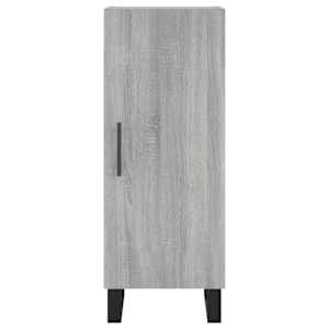 Skříň highboard šedá sonoma 34,5 x 34 x 180 cm kompozitní dřevo - obrázek 8