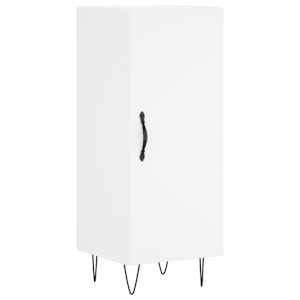 Skříň highboard bílá 34,5 x 34 x 180 cm kompozitní dřevo - obrázek 5
