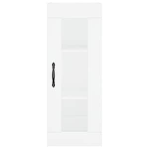 Skříň highboard bílá 34,5 x 34 x 180 cm kompozitní dřevo - obrázek 8