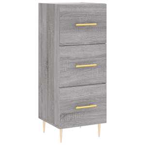 Skříň highboard šedá sonoma 34,5 x 34 x 180 cm kompozitní dřevo - obrázek 5