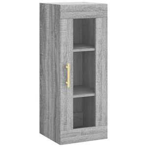 Skříň highboard šedá sonoma 34,5 x 34 x 180 cm kompozitní dřevo - obrázek 7