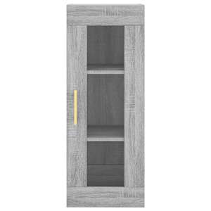 Skříň highboard šedá sonoma 34,5 x 34 x 180 cm kompozitní dřevo - obrázek 8