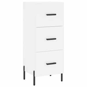 Skříň highboard bílá 34,5 x 34 x 180 cm kompozitní dřevo - obrázek 5