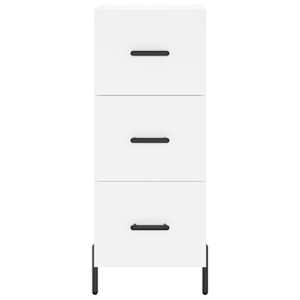 Skříň highboard bílá 34,5 x 34 x 180 cm kompozitní dřevo - obrázek 6