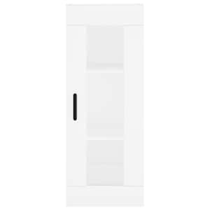 Skříň highboard bílá 34,5 x 34 x 180 cm kompozitní dřevo - obrázek 8