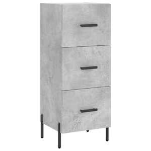 Skříň highboard betonově šedá 34,5x34x180 cm kompozitní dřevo - obrázek 5