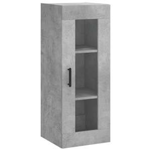 Skříň highboard betonově šedá 34,5x34x180 cm kompozitní dřevo - obrázek 7