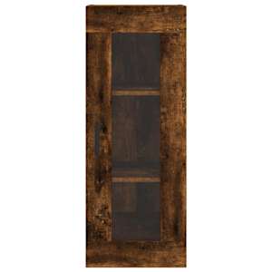 Skříň highboard kouřový dub 34,5 x 34 x 180 cm kompozitní dřevo - obrázek 8