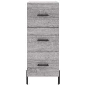 Skříň highboard šedá sonoma 34,5 x 34 x 180 cm kompozitní dřevo - obrázek 6