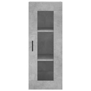 Skříň highboard betonově šedá 34,5x34x180 cm kompozitní dřevo - obrázek 8