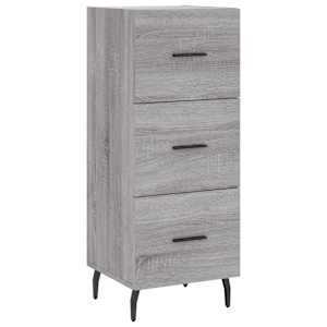 Skříň highboard šedá sonoma 34,5 x 34 x 180 cm kompozitní dřevo - obrázek 5