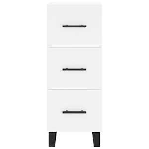 Skříň highboard bílá 34,5 x 34 x 180 cm kompozitní dřevo - obrázek 6