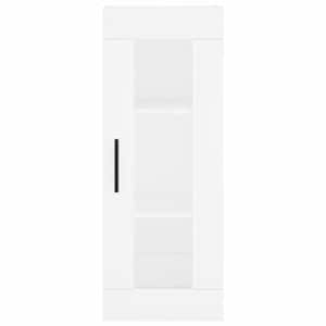 Skříň highboard bílá 34,5 x 34 x 180 cm kompozitní dřevo - obrázek 8