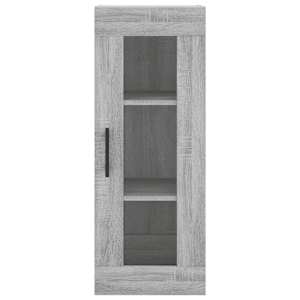 Skříň highboard šedá sonoma 34,5 x 34 x 180 cm kompozitní dřevo - obrázek 8