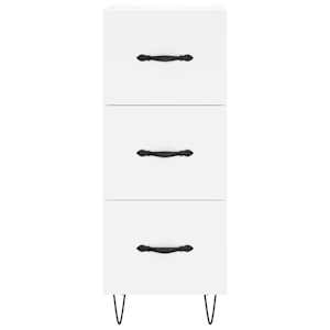 Skříň highboard bílá 34,5 x 34 x 180 cm kompozitní dřevo - obrázek 6