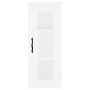 Skříň highboard bílá 34,5 x 34 x 180 cm kompozitní dřevo - obrázek 8