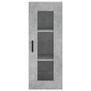 Skříň highboard betonově šedá 34,5x34x180 cm kompozitní dřevo - obrázek 8