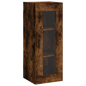 Skříň highboard kouřový dub 34,5 x 34 x 180 cm kompozitní dřevo - obrázek 7