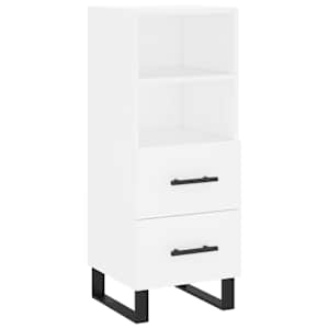 Skříň highboard bílá 34,5 x 34 x 180 cm kompozitní dřevo - obrázek 5